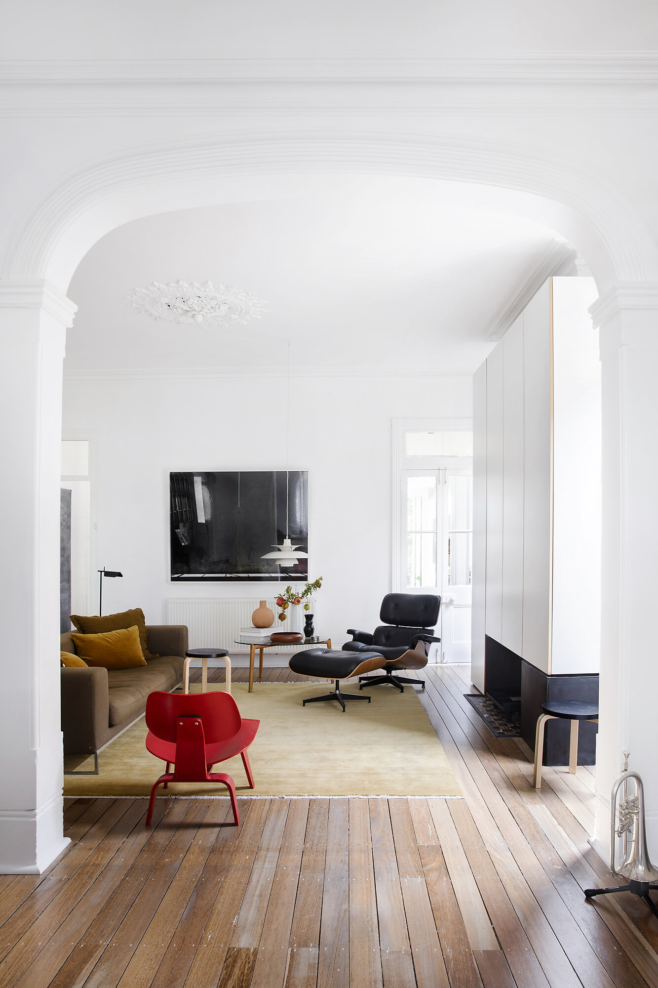 Interior photograph of Elià House by Chris Warnes